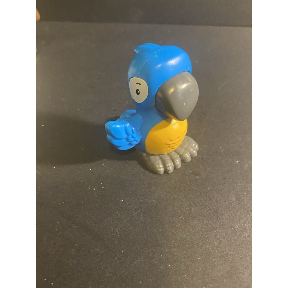 Fisher Price Little People Blue Parrot Bird Animal figure toy